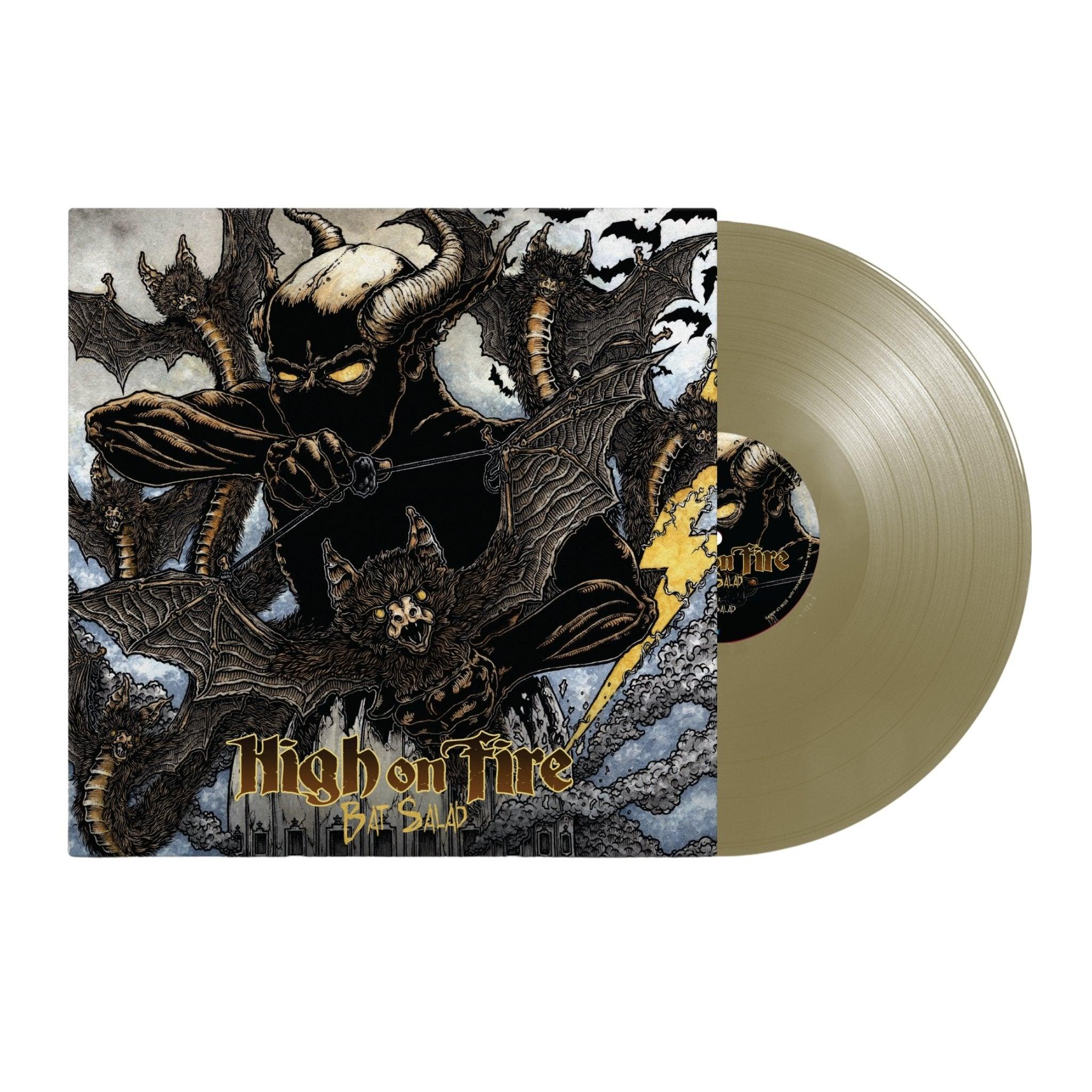 High On Fire - Bat Salad Solid Gold Vinyl MNRK Heavy
