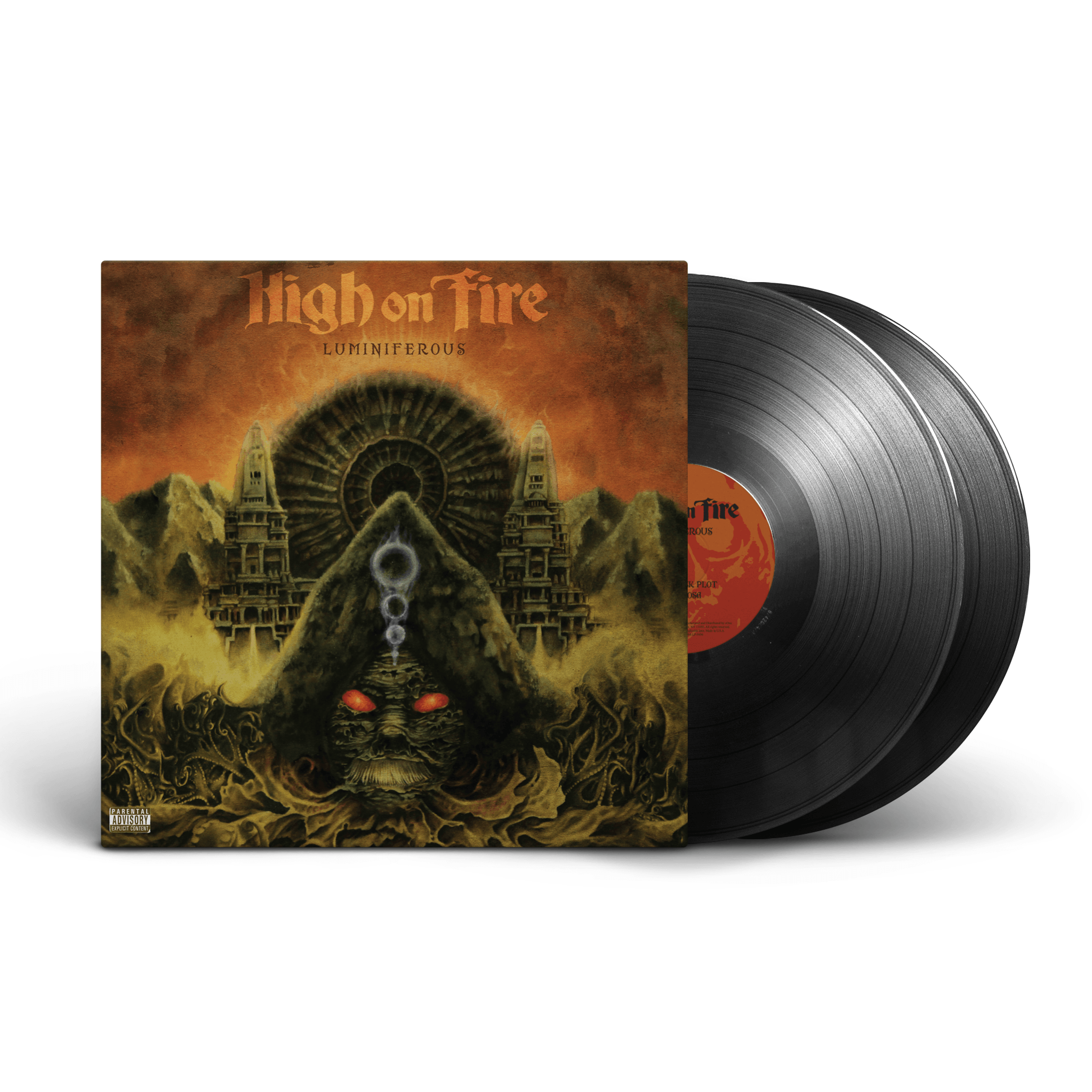 High On Fire - Luminiferous Black Vinyl MNRK Heavy