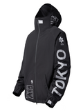 IB433 Black Winter Tokyo Parka Jacket Niepce