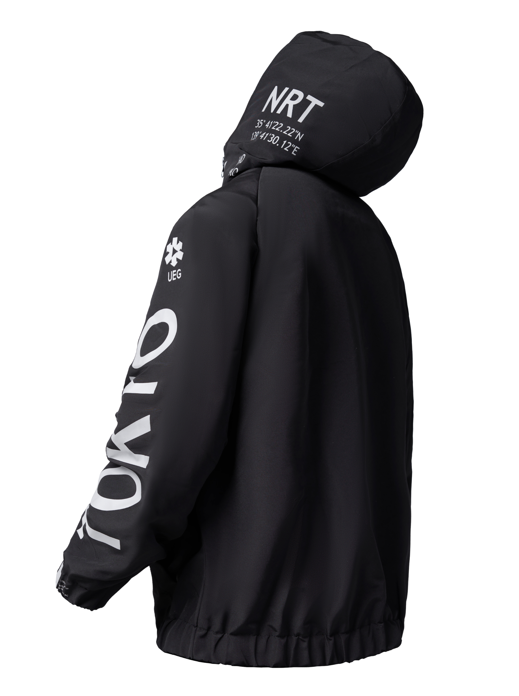 IB433 Black Winter Tokyo Parka Jacket Niepce