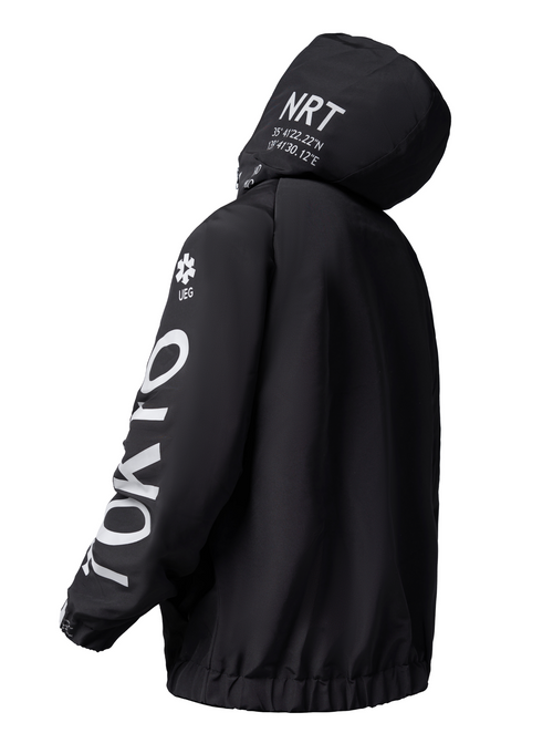 IB433 Black Winter Tokyo Parka Jacket Niepce