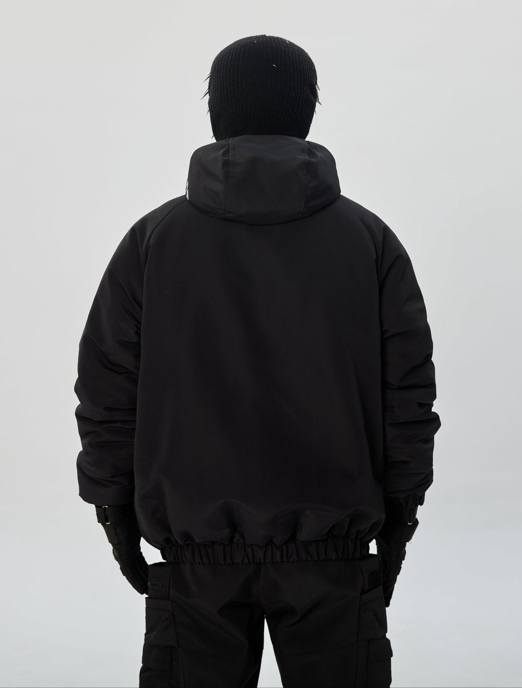 IB433 Black Winter Tokyo Parka Jacket Niepce
