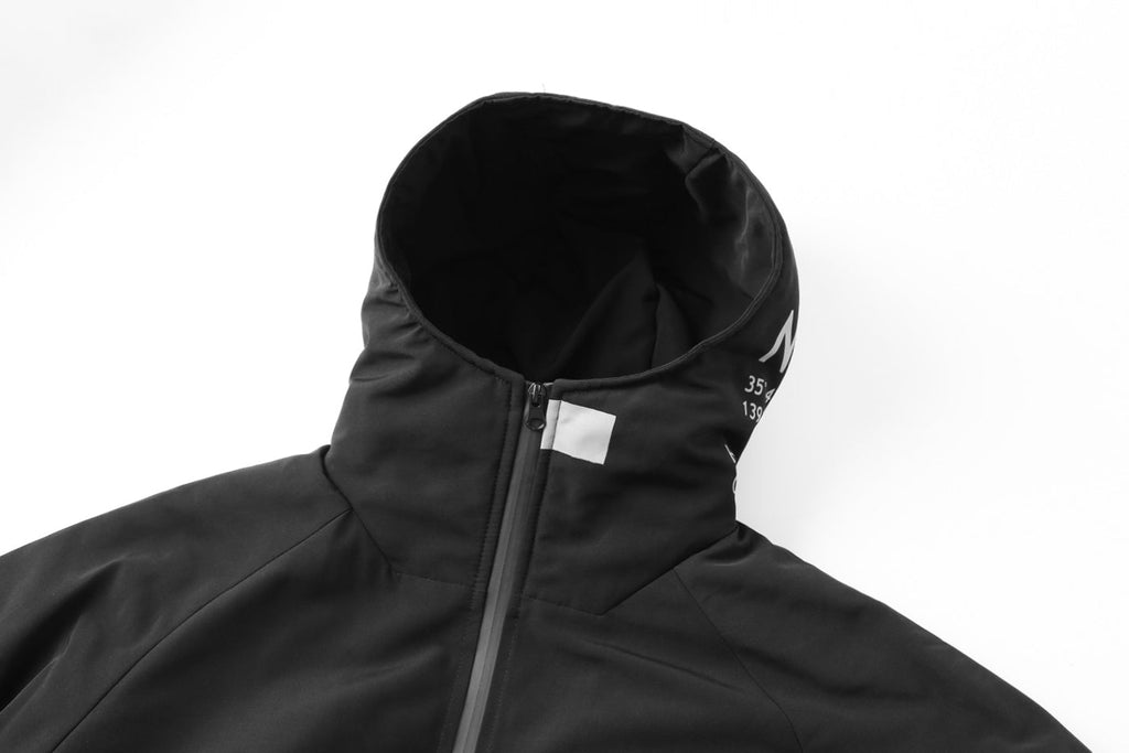IB433 Black Winter Tokyo Parka Jacket Niepce