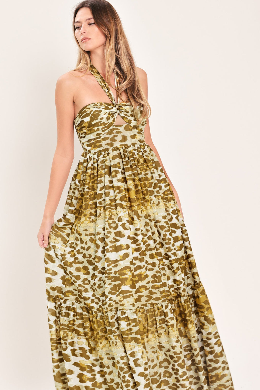 RUN THE WORLD WOVEN MAXI DRESS Flying Tomato