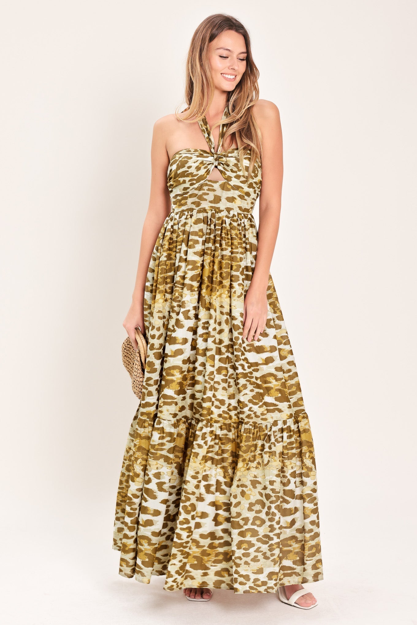 RUN THE WORLD WOVEN MAXI DRESS Flying Tomato