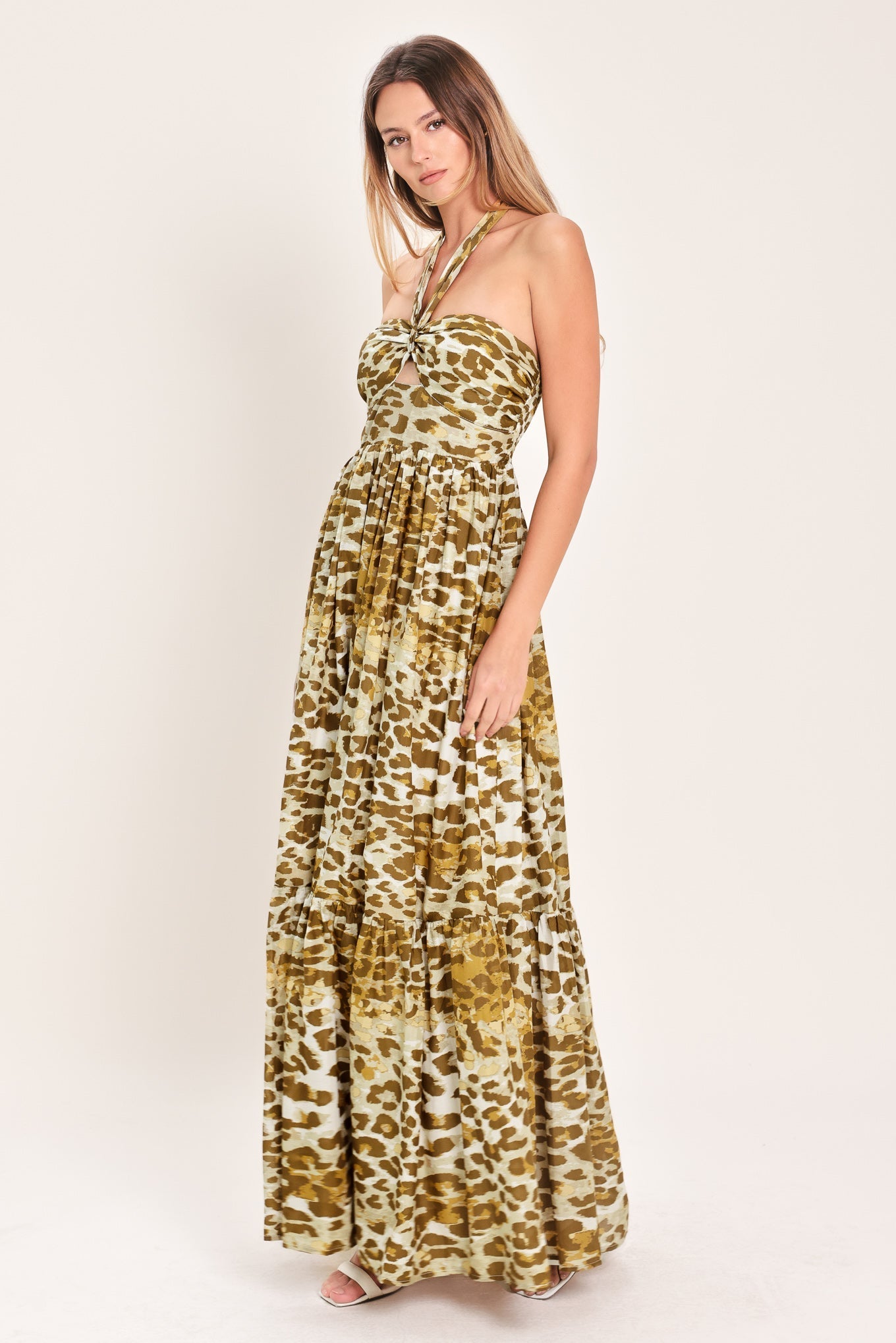 RUN THE WORLD WOVEN MAXI DRESS Flying Tomato