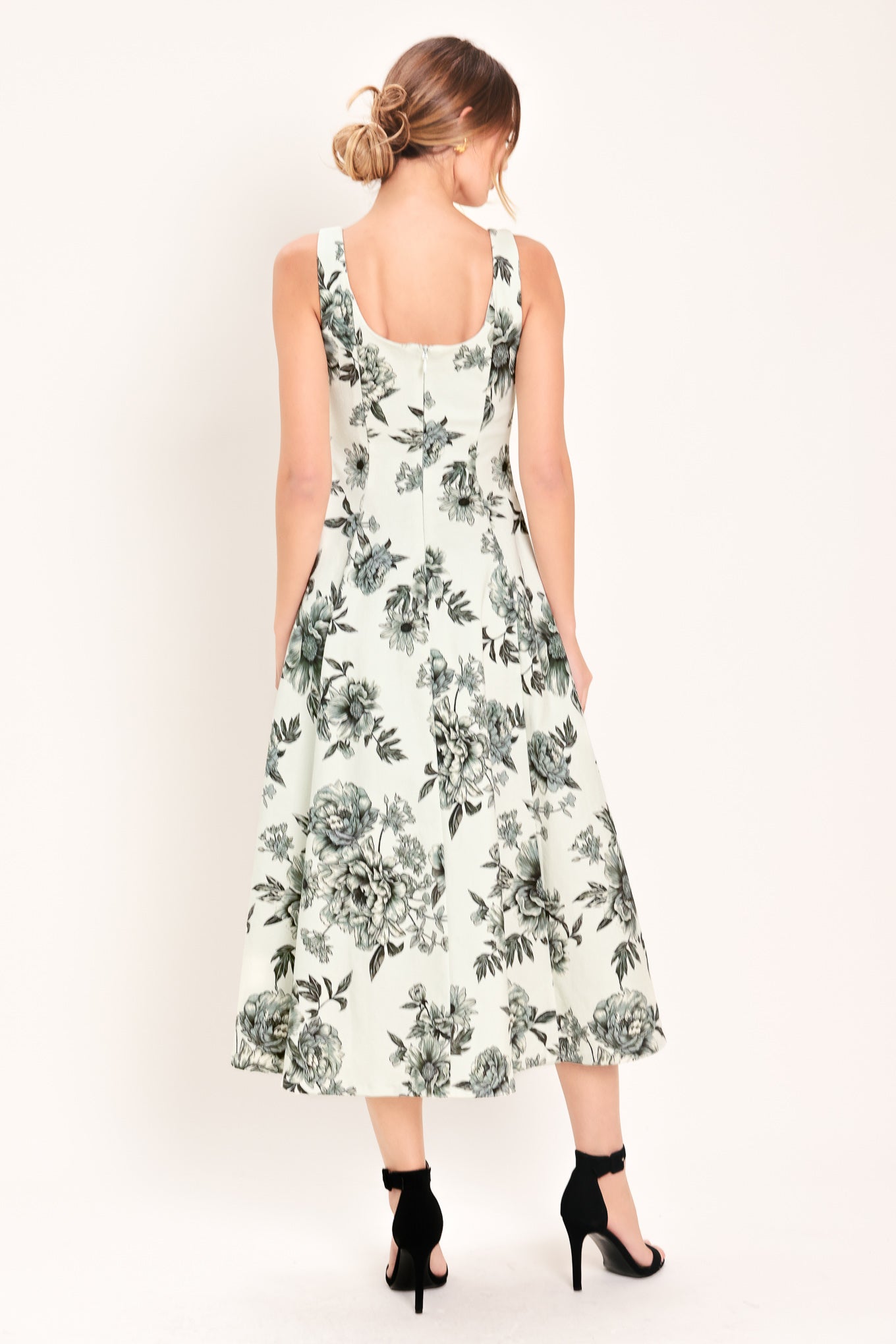FOREVER YOUNG WOVEN MIDI DRESS Flying Tomato
