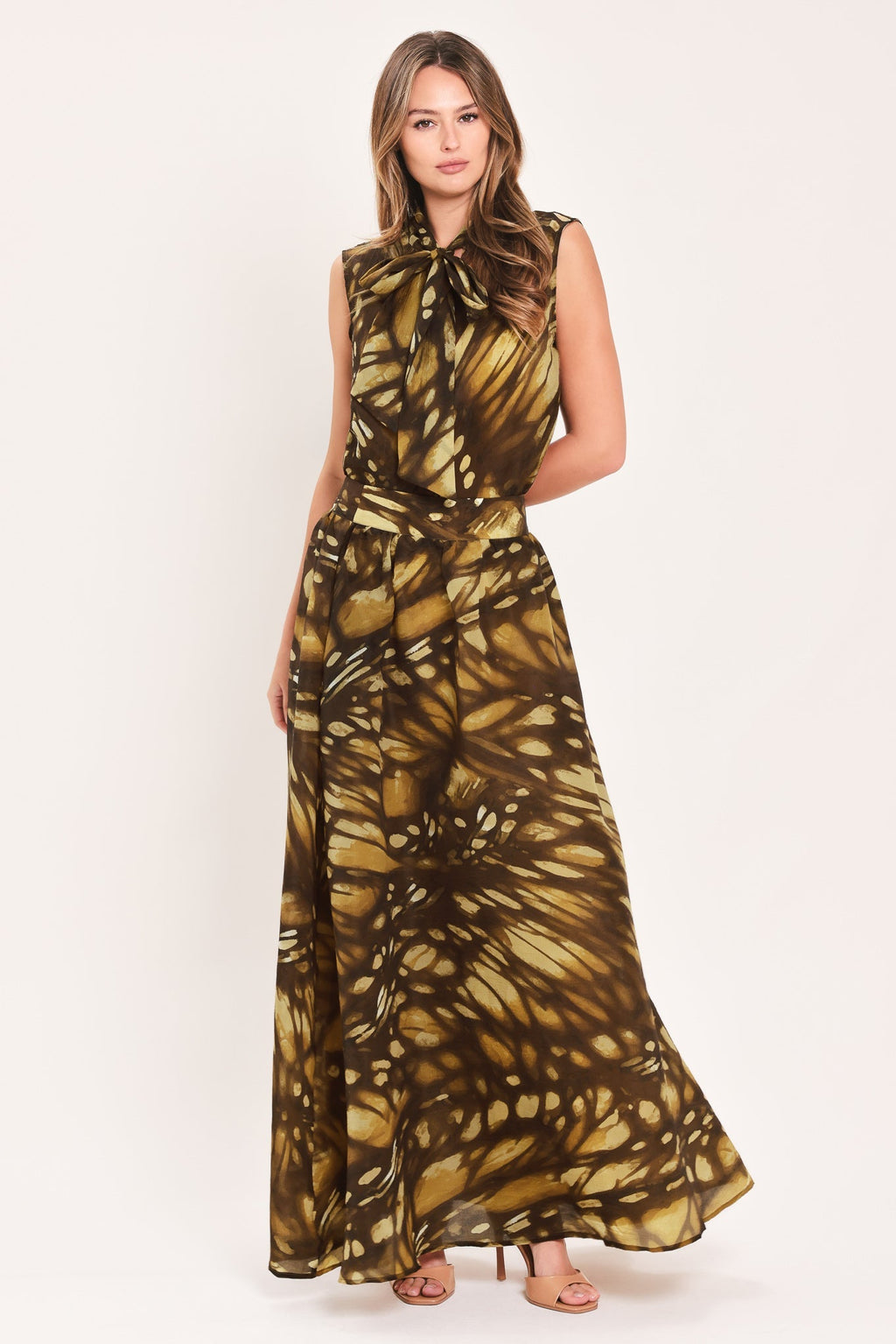AMBERWING REVERIE WOVEN FULL MAXI SKIRT Flying Tomato
