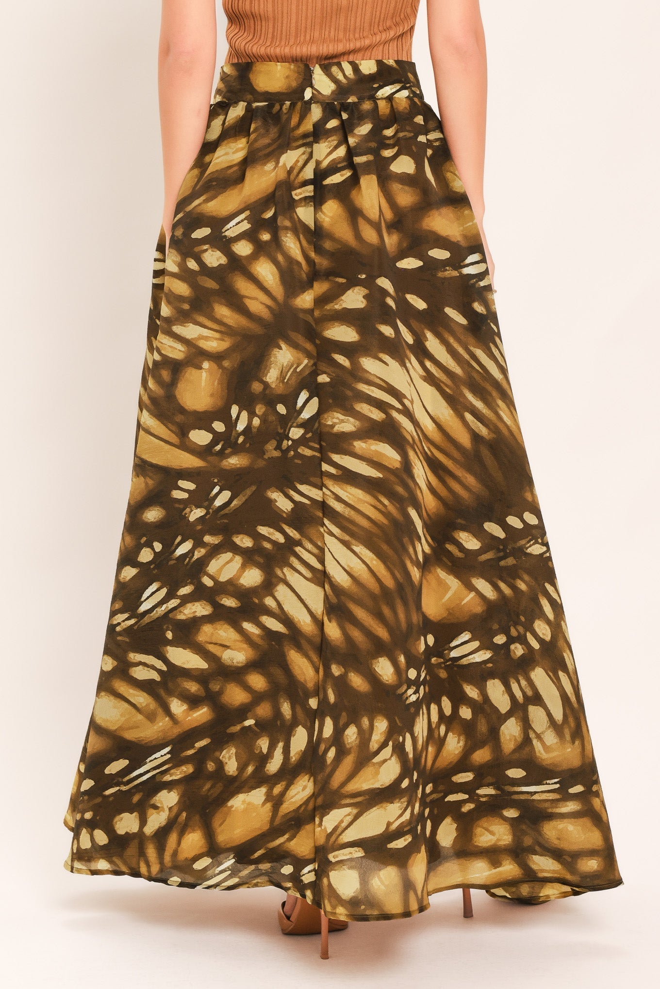 AMBERWING REVERIE WOVEN FULL MAXI SKIRT Flying Tomato