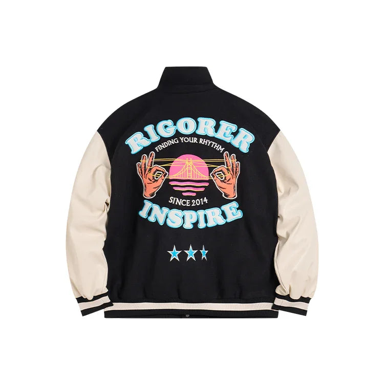 Rigorer X Brandin Podziemski Varsity Jacket BPBazaar