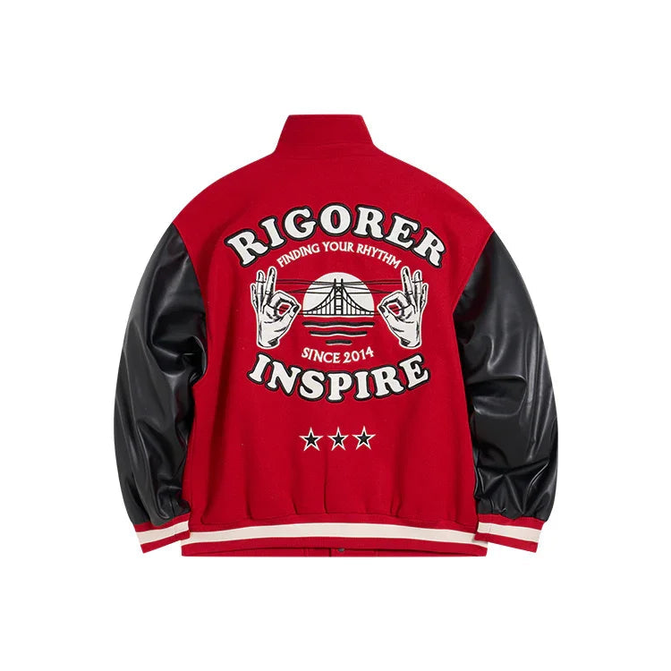 Rigorer X Brandin Podziemski Varsity Jacket BPBazaar