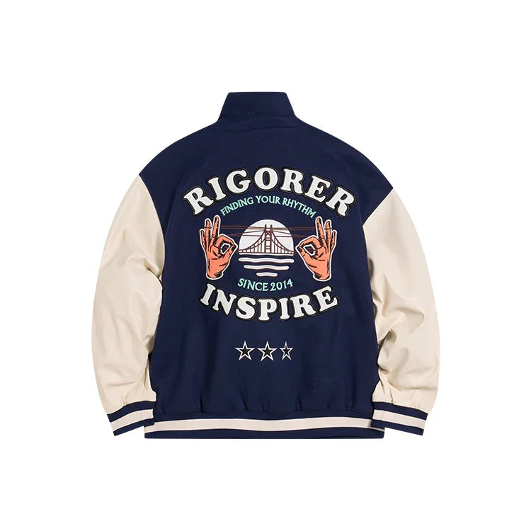 Rigorer X Brandin Podziemski Varsity Jacket BPBazaar