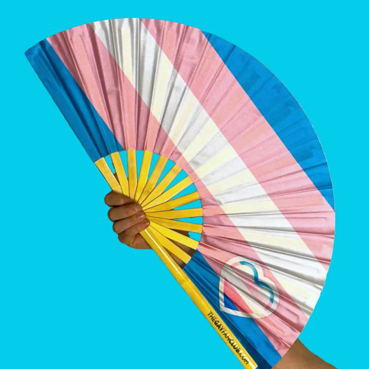 Trans Pride Flag Fan The Gay Fan Club