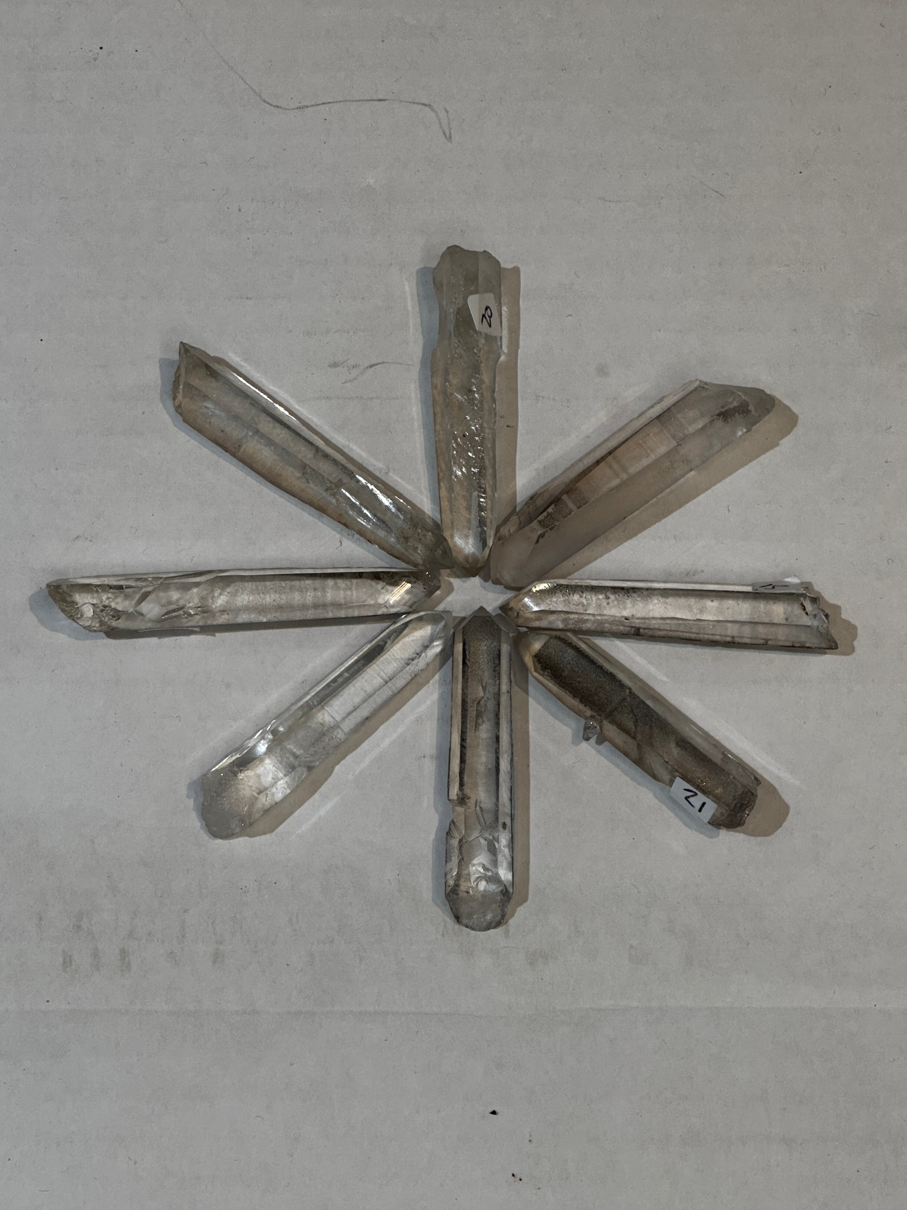 Syrian STARBERRY Lemurian Crystals - Rare Energy Healing Crystals for Spiritual Growth and Awakening High Ho Gems and Crystals