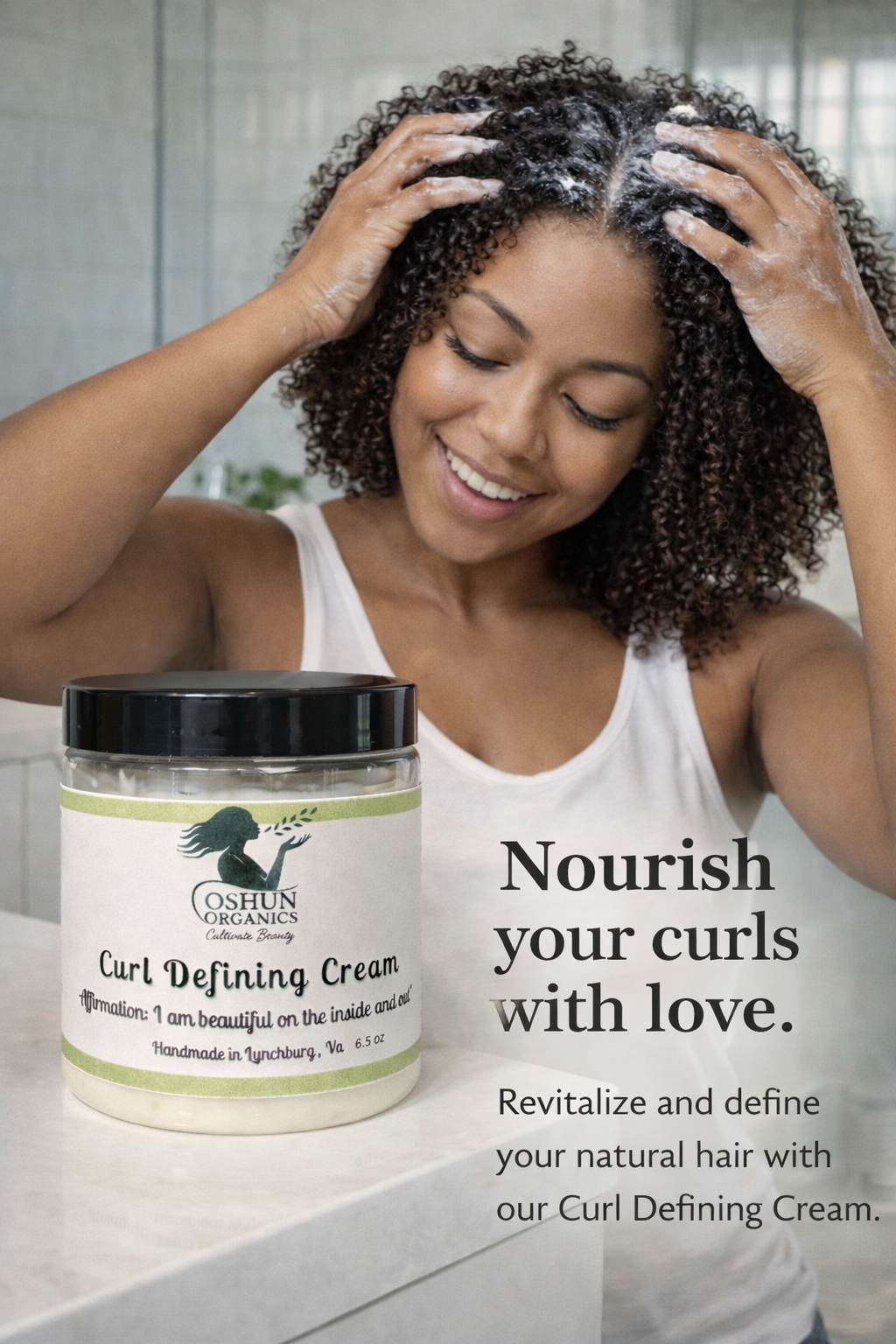 Curl Cream Oshun Organics LLC