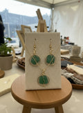 Wire Wrapped Crystal Necklace And Earring Set The Vibez Shop