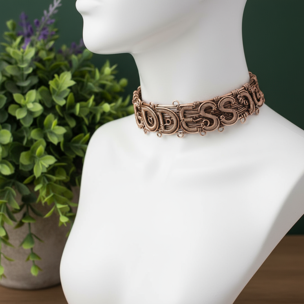 Custom Goddess Choker Necklace The Vibez Shop