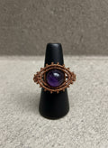 Wire Wrapped Eye Ring Design # 2 The Vibez Shop