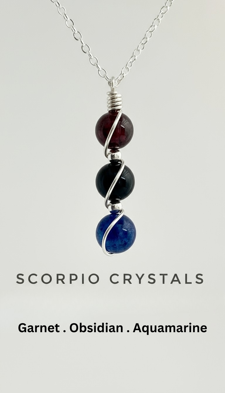 Sterling Silver Wire Wrapped Zodiac Stone Assistance Necklace The Vibez Shop