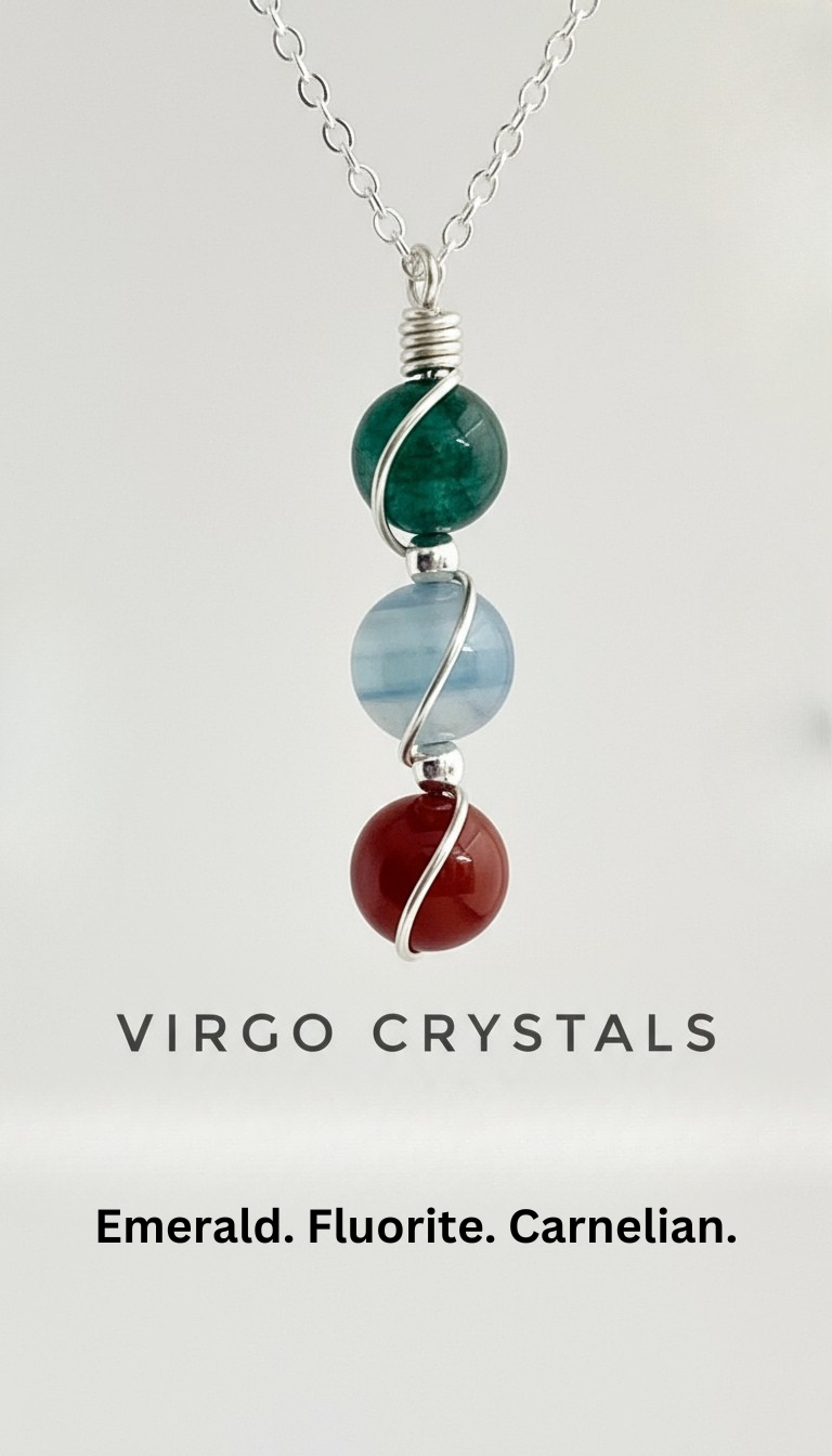 Sterling Silver Wire Wrapped Zodiac Stone Assistance Necklace The Vibez Shop