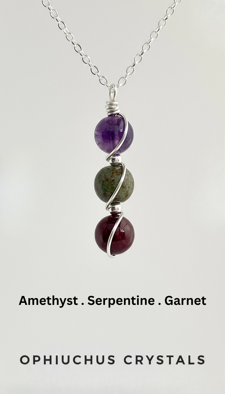 Sterling Silver Wire Wrapped Zodiac Stone Assistance Necklace The Vibez Shop