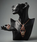 iamevibez Black Onyx And Pyrite Dual Stone Set The Vibez Shop