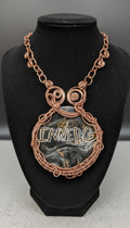 Custom Marble/Copper Necklace Design #3 The Vibez Shop