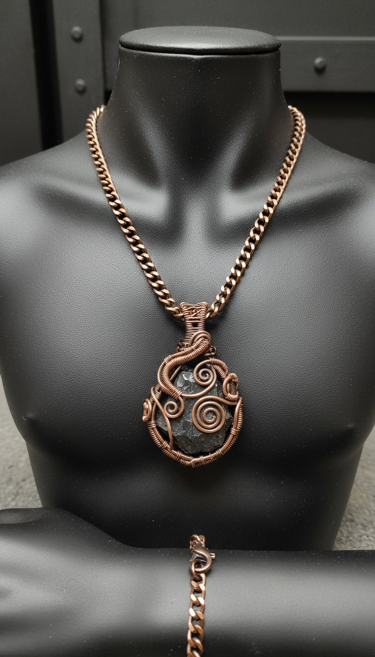 Custom Copper Wire Wrapped EMF Protection Set The Vibez Shop