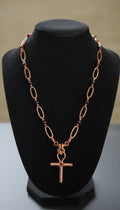 Wire Wrapped Beaded Ankh Necklace The Vibez Shop
