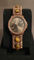 Wire Wrapped Tigers Eye Watch The Vibez Shop