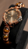 Tigers Eye Wire Wrapped Design #3 The Vibez Shop