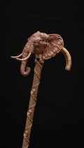Custom Copper Wire Wrapped Elephant Cane The Vibez Shop