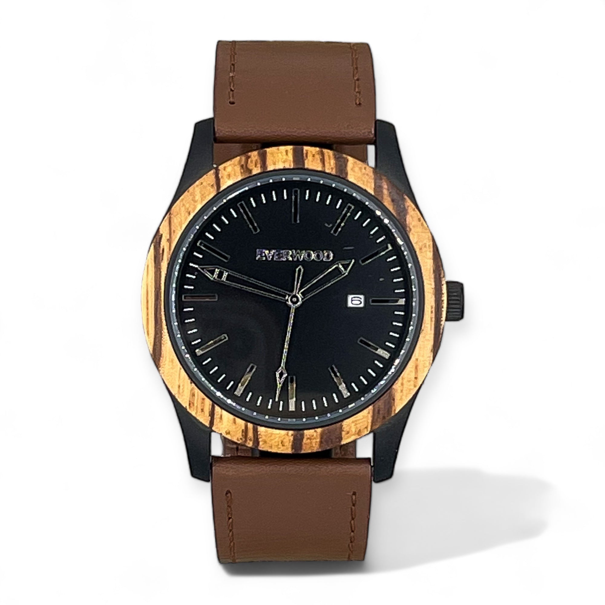 Inverness - Zebrawood & Brown Leather Everwood Original