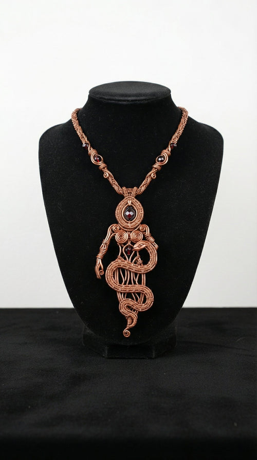 Ophiuchus
 wire Wrapped Necklace Design #3 The Vibez Shop