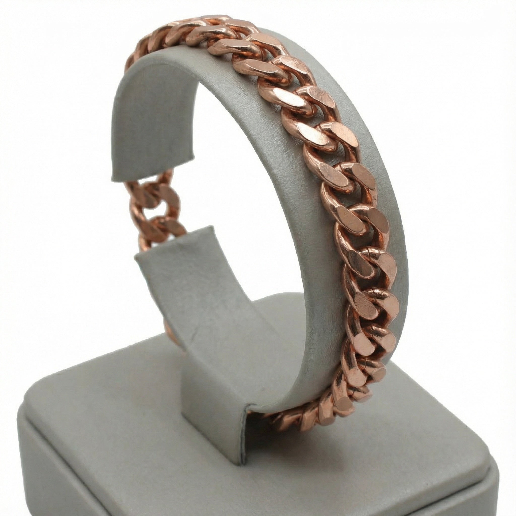 Pure Handcrafted Heavy .999 Copper Cuban Link The Vibez Shop