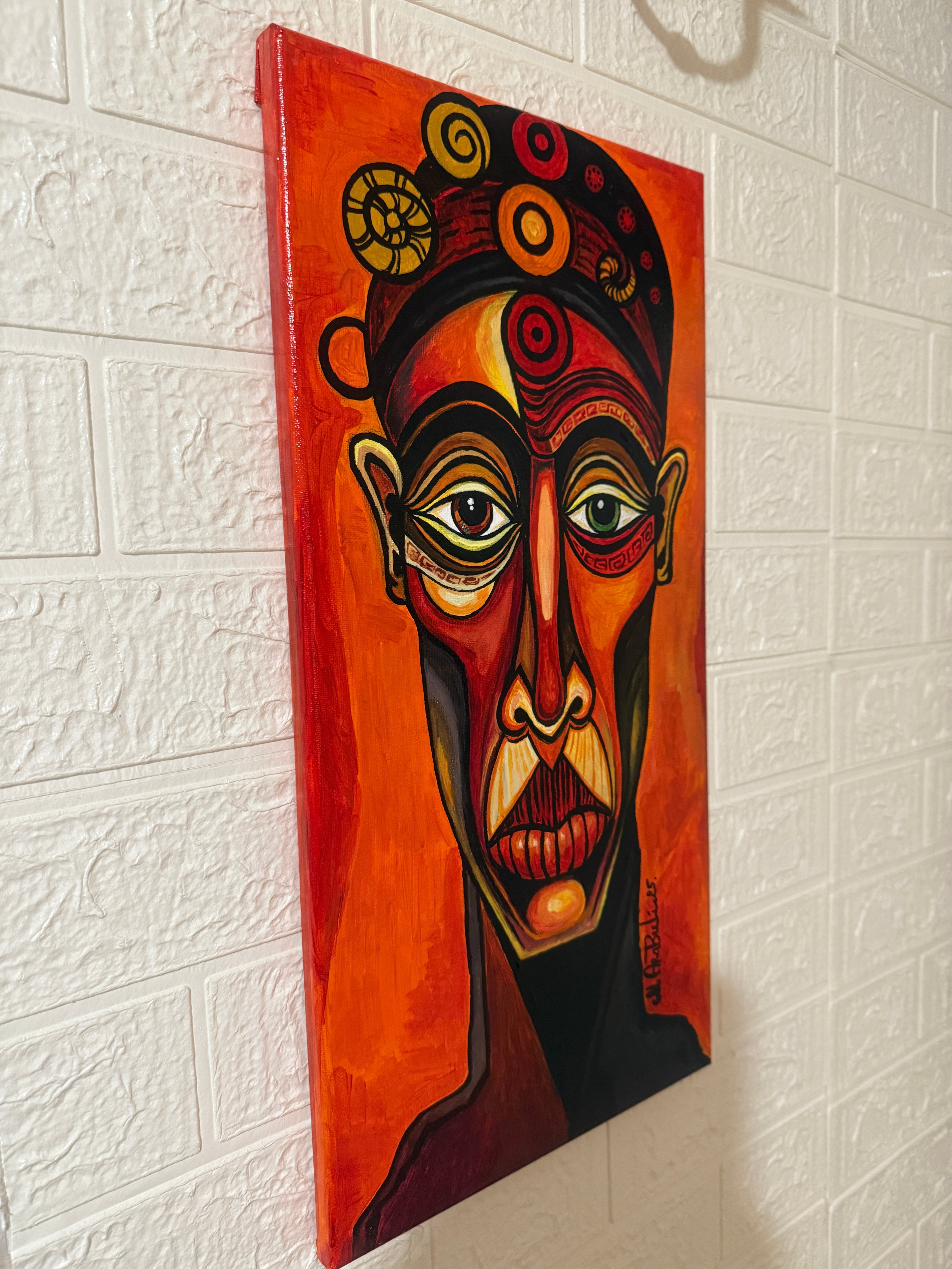 Guardian of the Eternal Flame Georgian Artist Studio