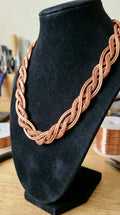 Pure Copper Wire Wrapped Infiniti Snake Chain The Vibez Shop