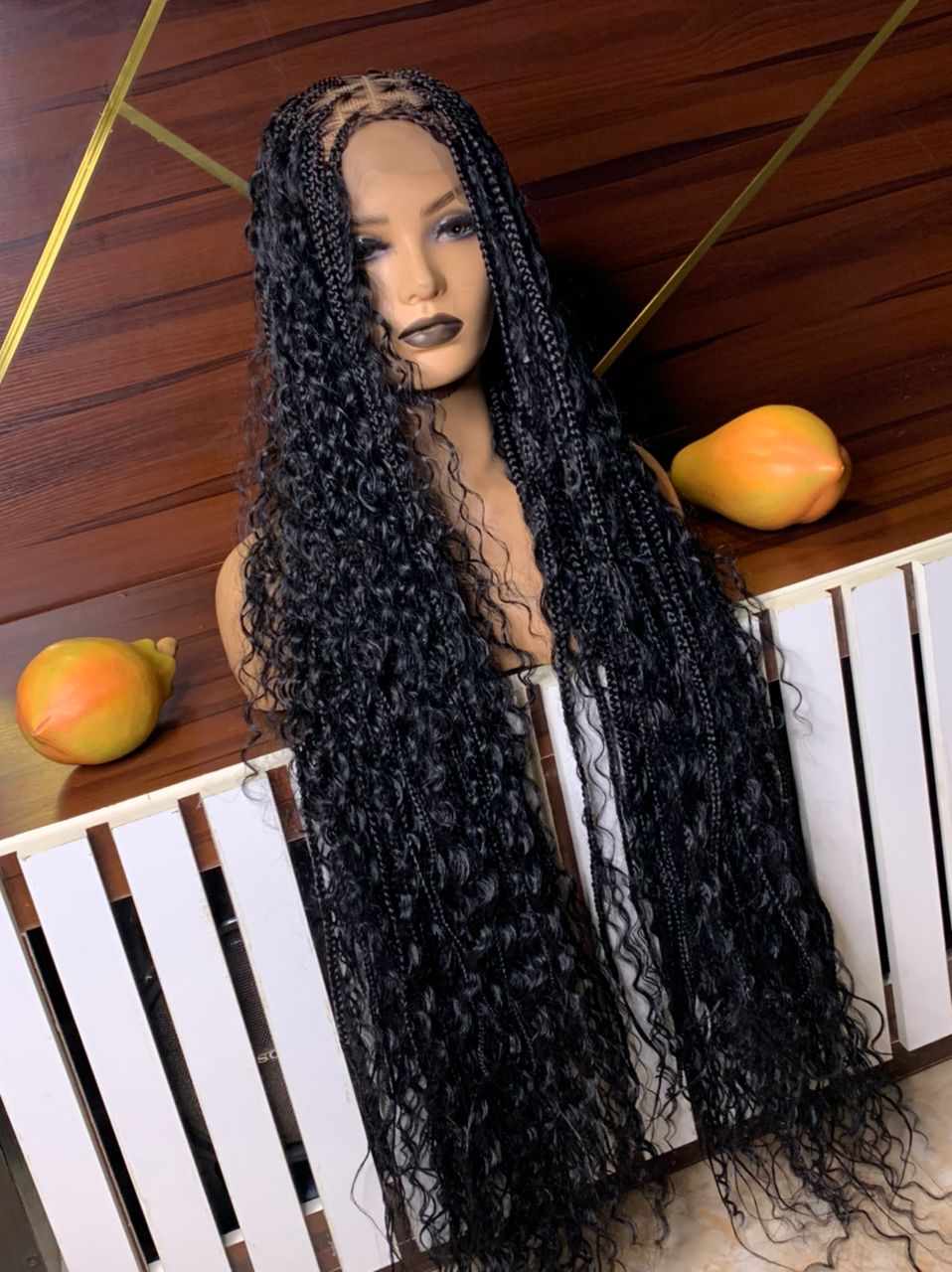 BOHO Knotless Braided wig HOL stores