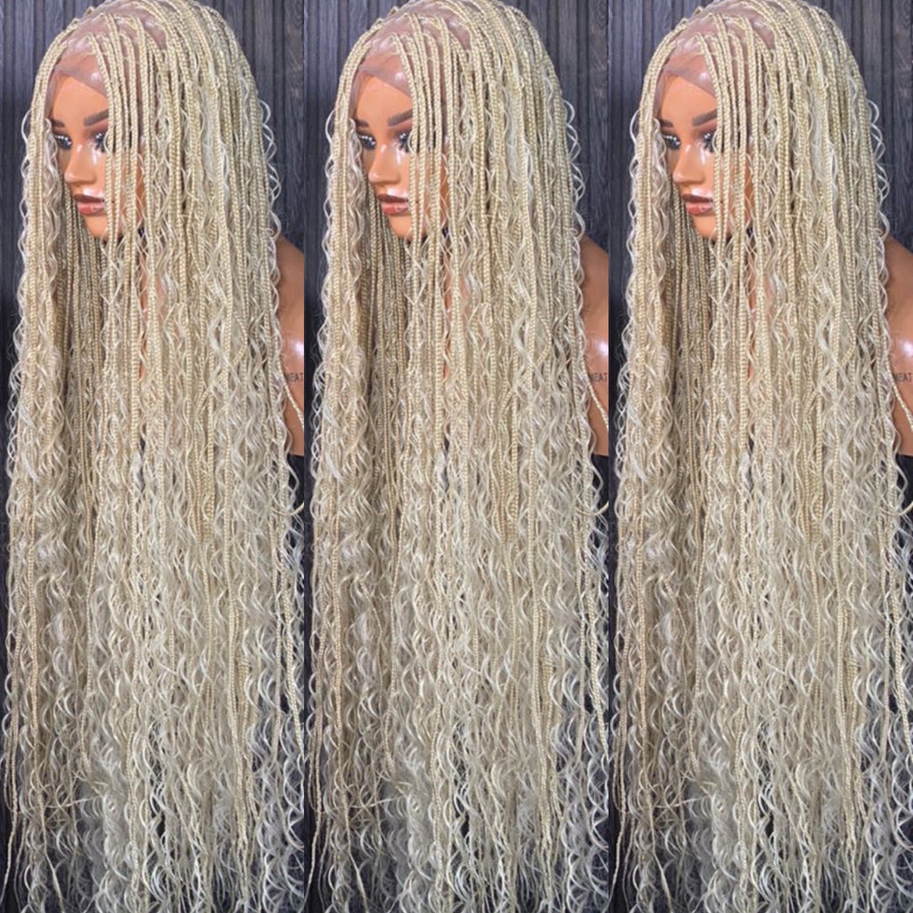 BOHO Knotless Braided wig HOL stores