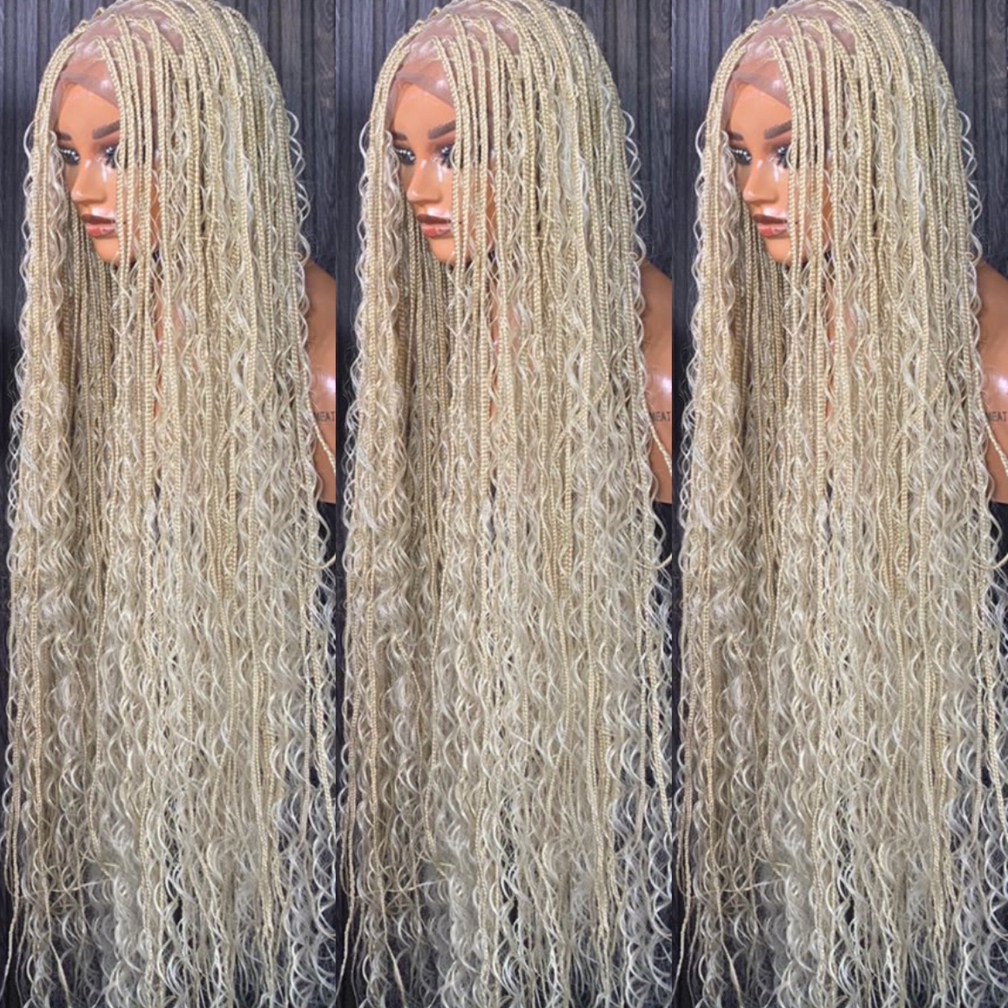 BOHO Knotless Braided wig HOL stores