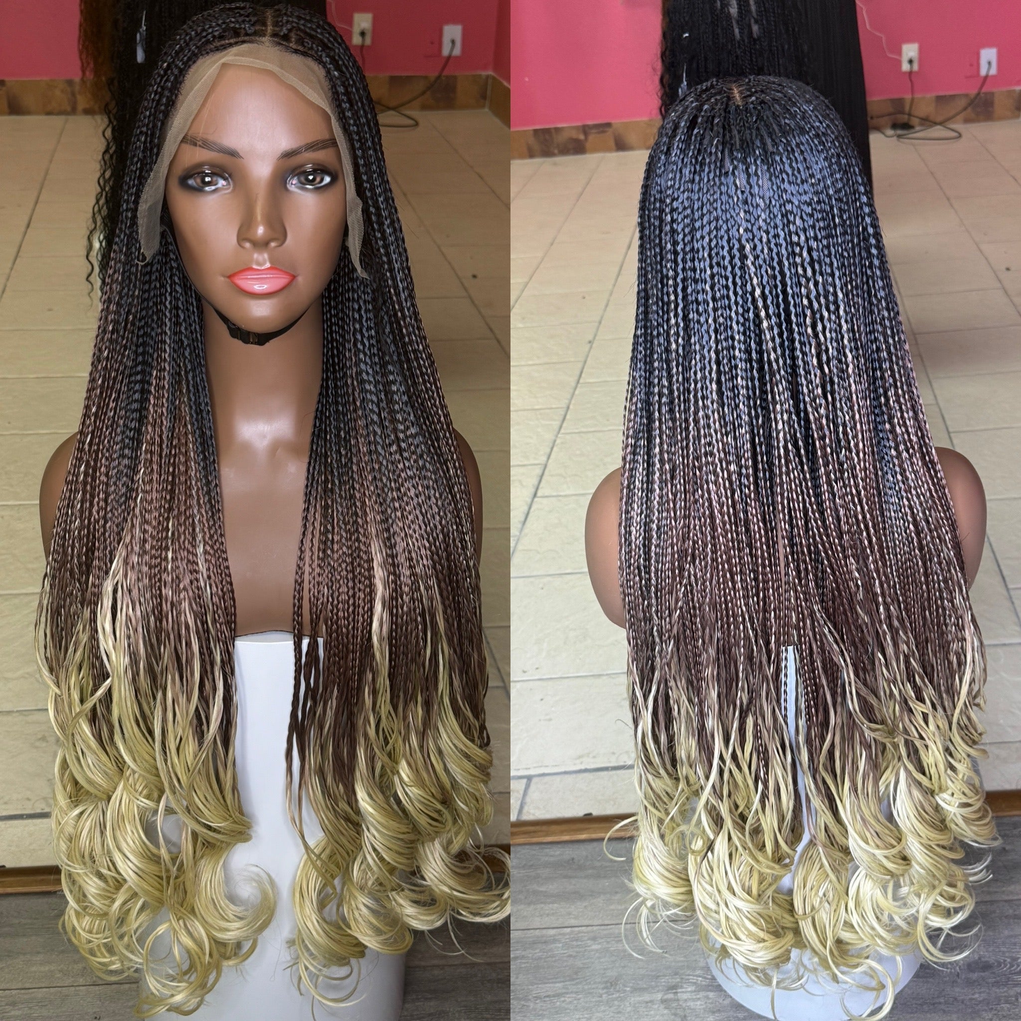 French curls braidedwig HOL stores