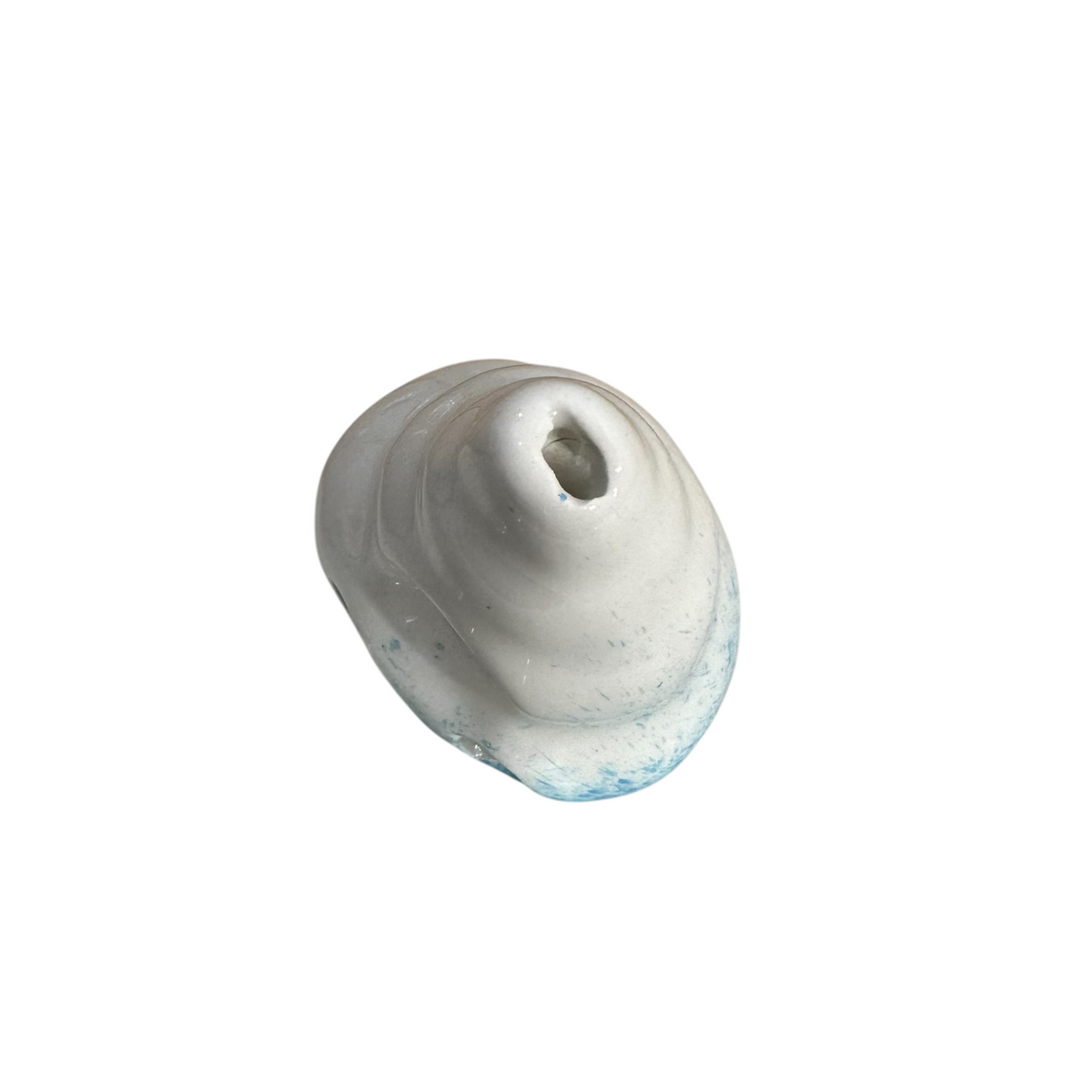 Handcrafted Sky Seashell Ceramic Ocarina – Musical Instrument Music Frog Co