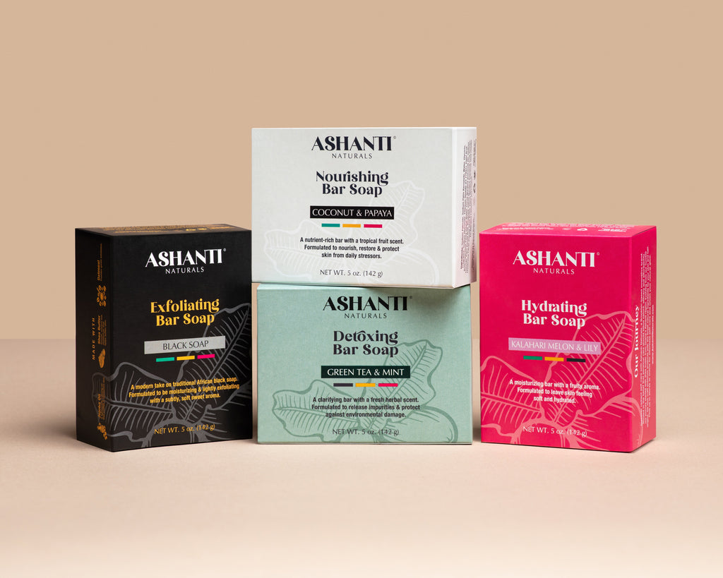 ASHANTI NATURALS Nourishing Coconut & Papaya Soap Bar AshantiNaturals