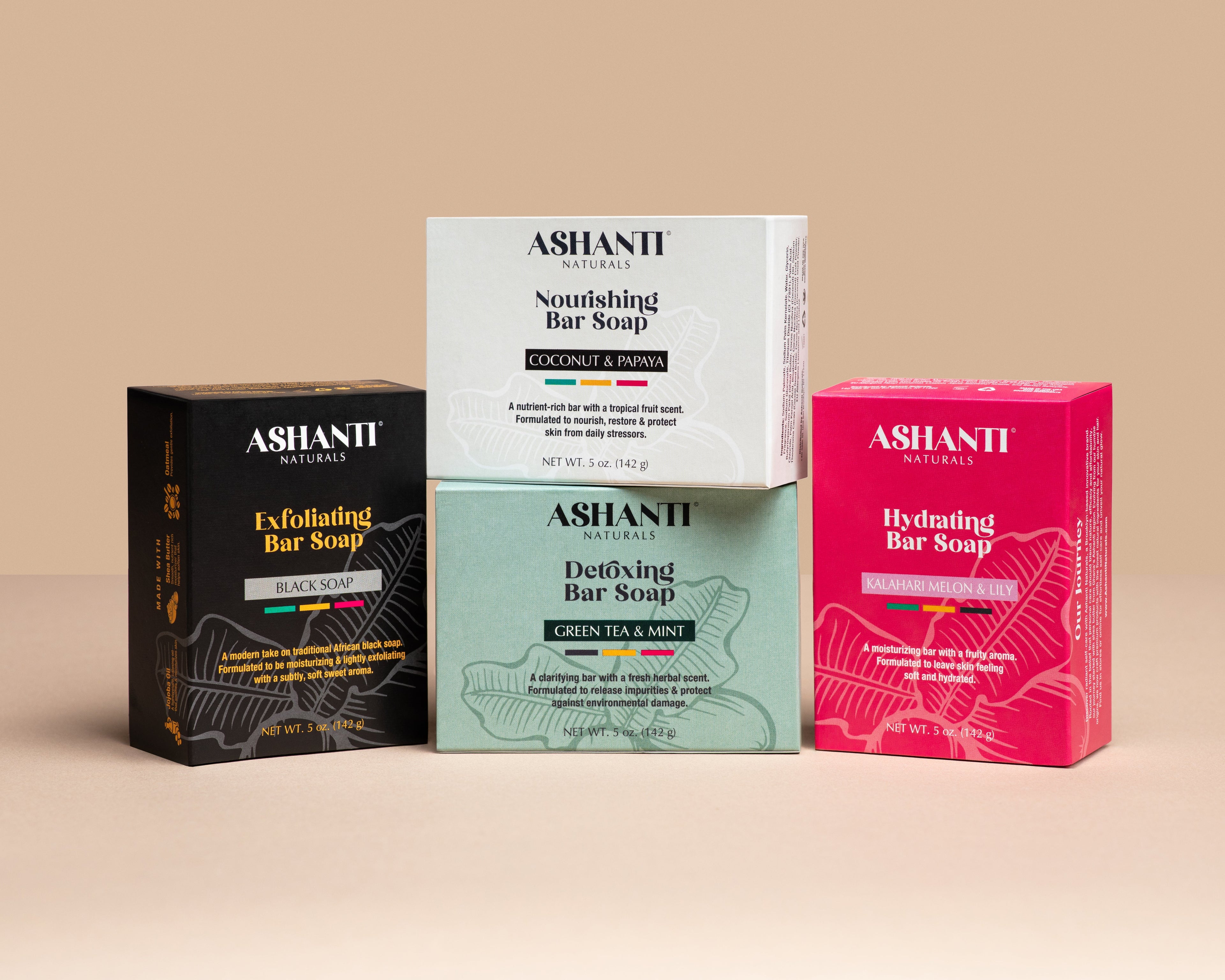 ASHANTI NATURALS Nourishing Coconut & Papaya Soap Bar AshantiNaturals
