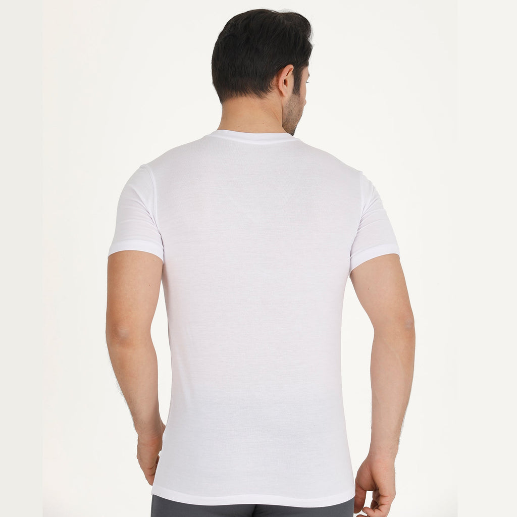 Men’s Bamboo V-Neck Undershirts 3-Pack Bambooven