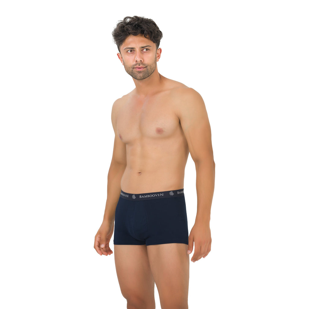 Men’s Bamboo Trunks with Pouch 4-Pack Bambooven