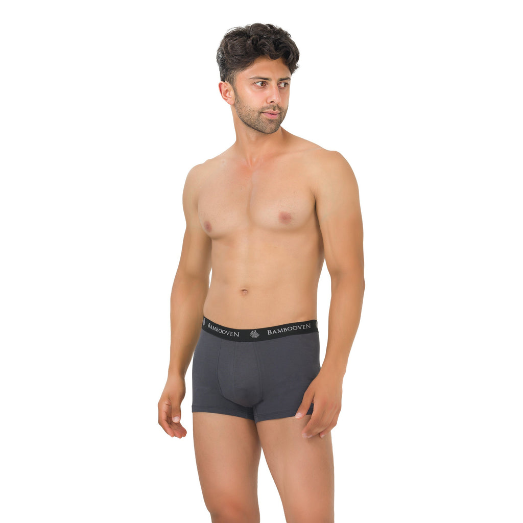 Men’s Bamboo Trunks with Pouch 4-Pack Bambooven