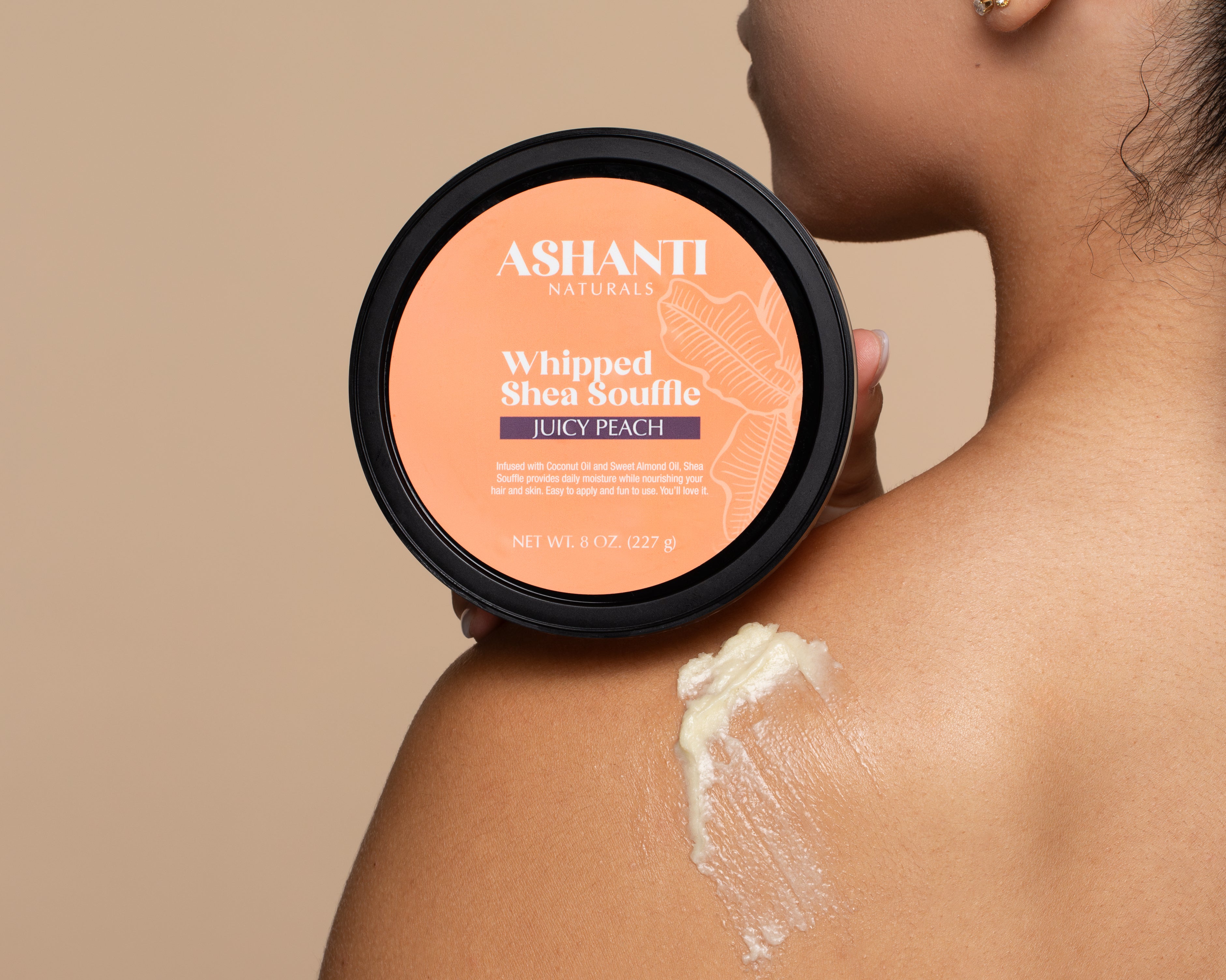 ASHANTI NATURALS Shea Souffle Juicy Peach AshantiNaturals
