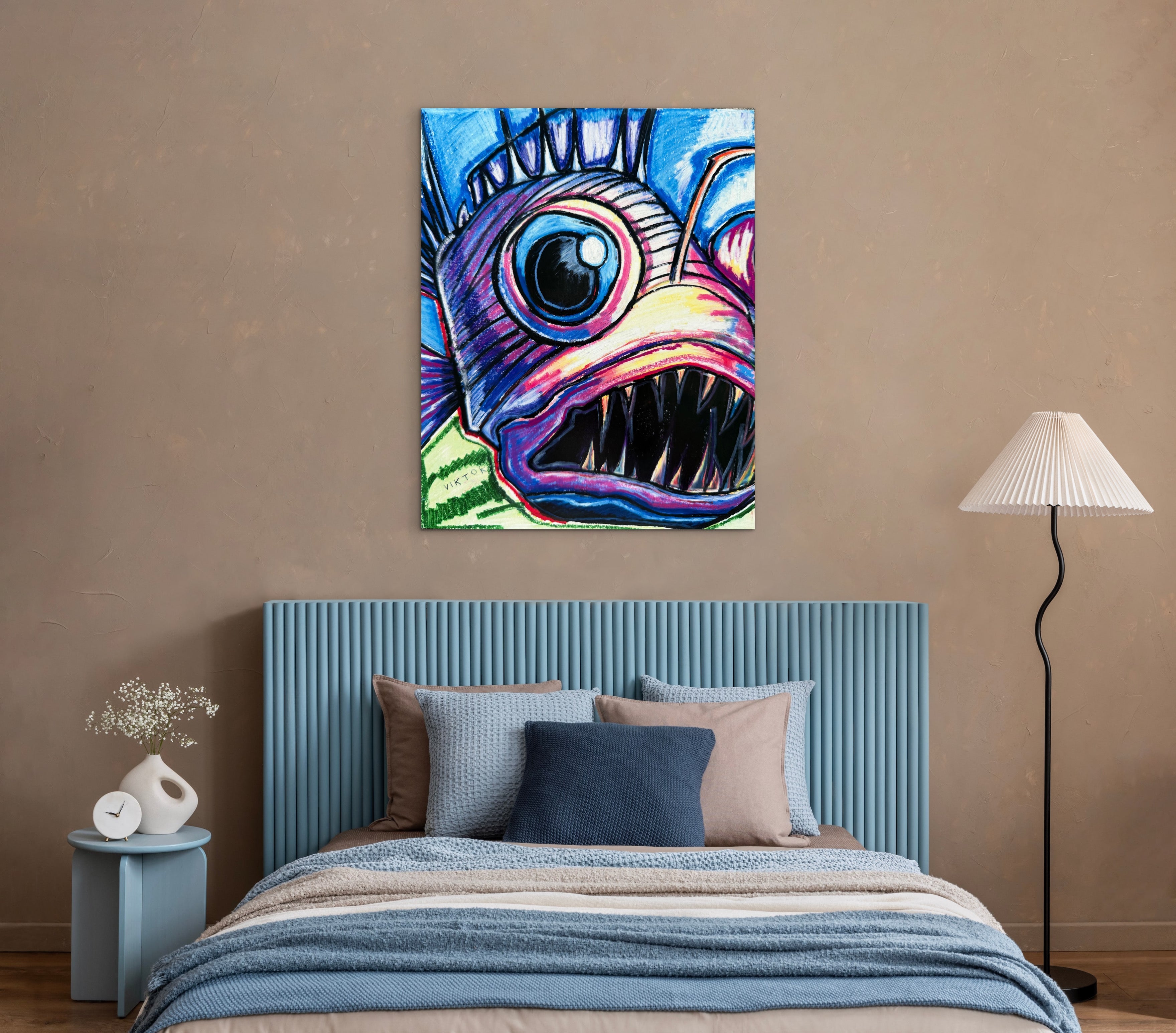 Angler Fish  - Art Prints Vichy's Art