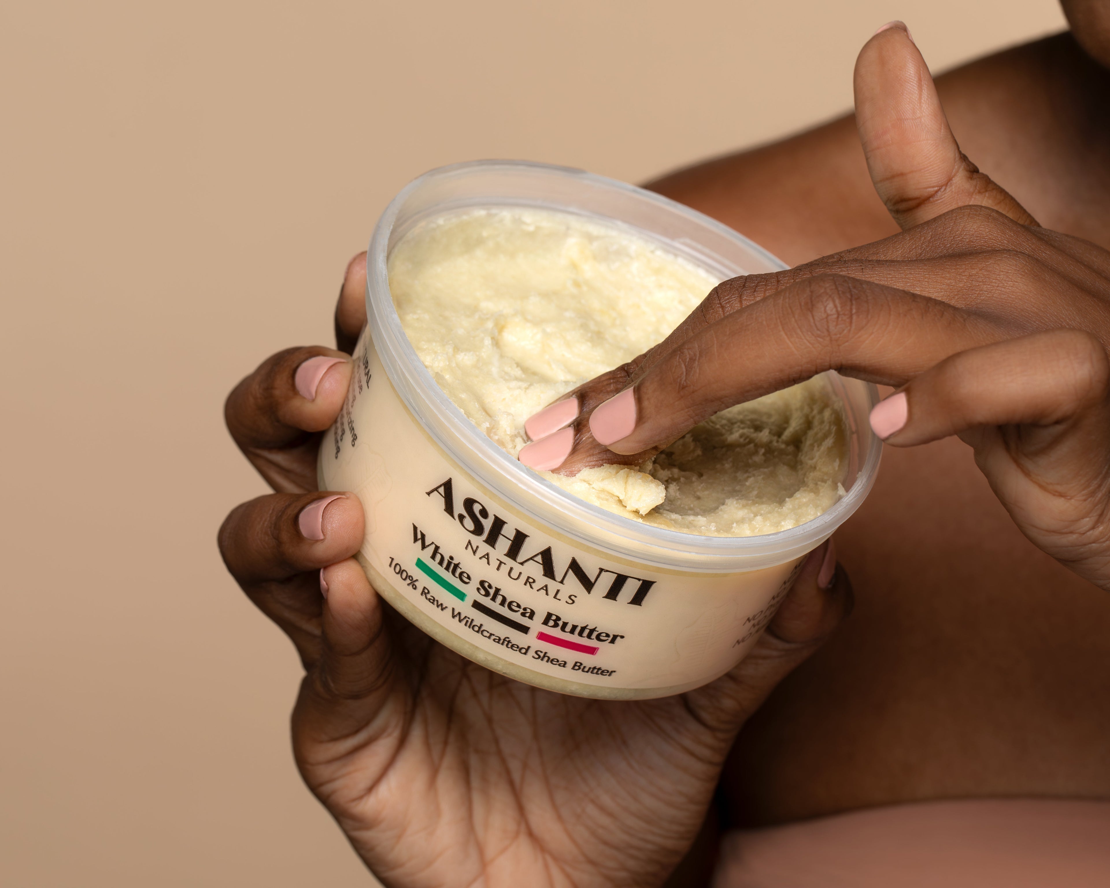 ASHANTI NATURALS 100% White Shea Butter - Solid AshantiNaturals